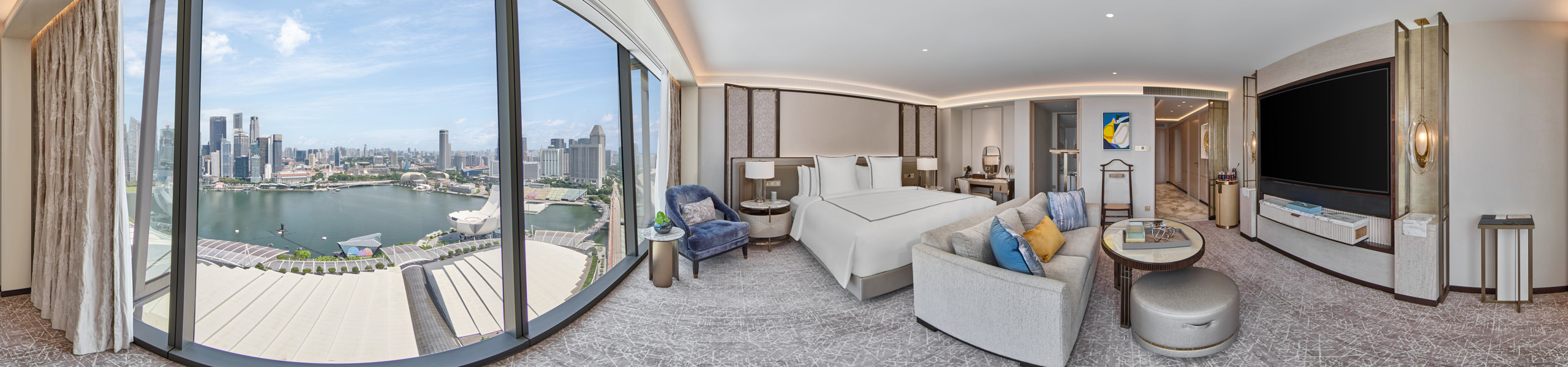 Marina Bay Sands Singapore Hotel Virtual Tour